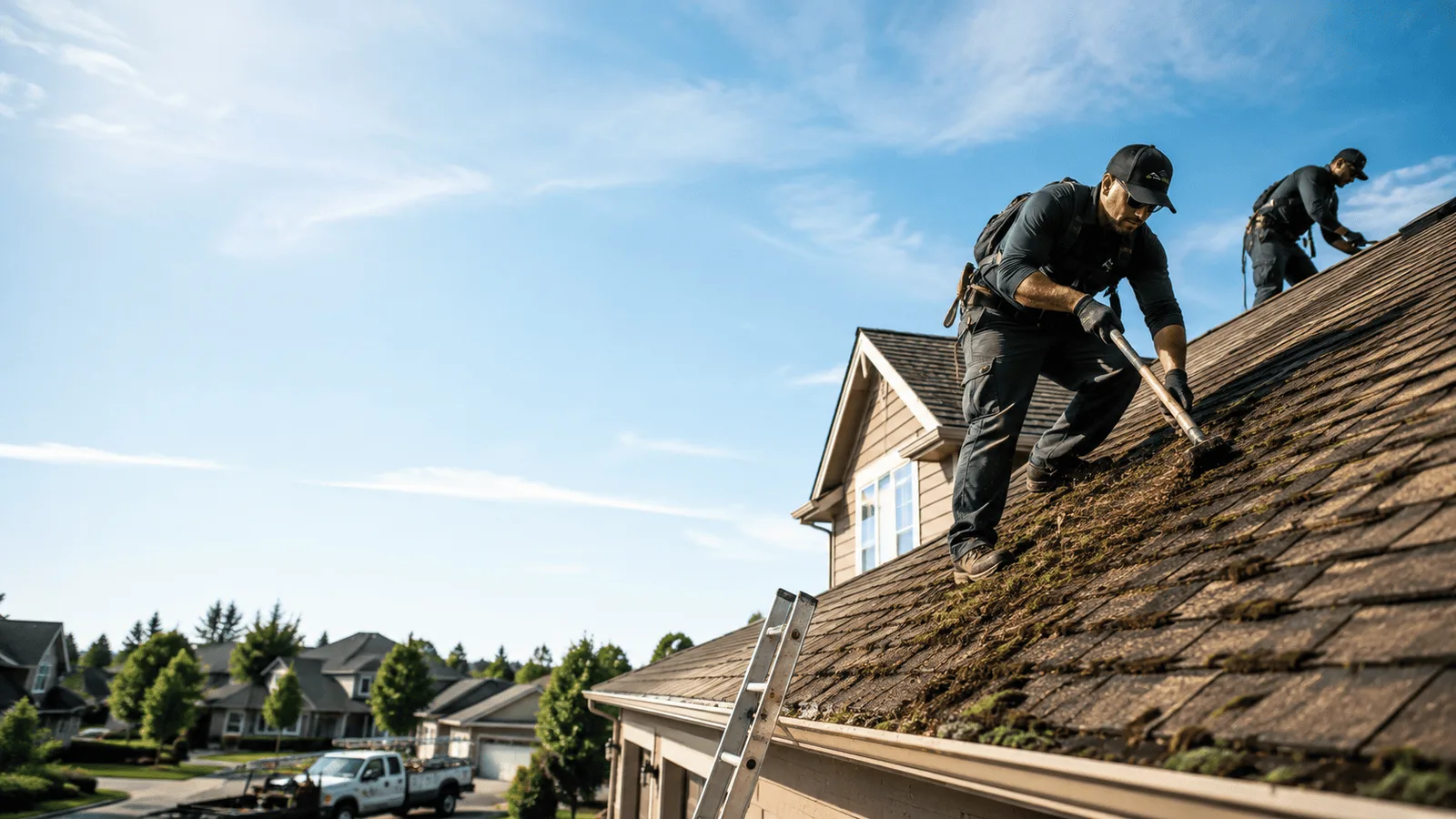 Roof Moss Removal in Holiday, FL near me